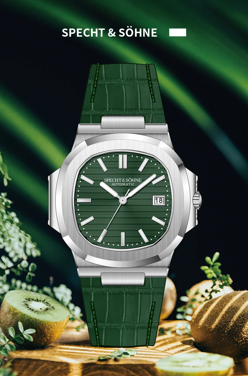 Specht&Sohne 2026 New Classic Men's Watches Luxury Automatic Watch For Men Stainless Steel Sapphire 8215 Mechanical WristWatch