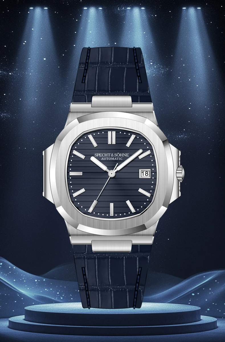 Specht&Sohne 2026 New Classic Men's Watches Luxury Automatic Watch For Men Stainless Steel Sapphire 8215 Mechanical WristWatch