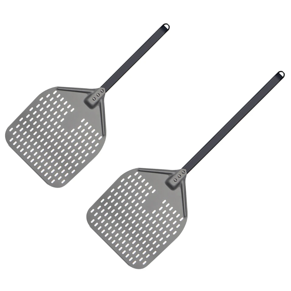 12 14 inch Pizza Shovel Peel Big long Aluminum With Long Handle Pastry Tools Peels Shovel Peel Paddle Pizza Cake Baking Tools