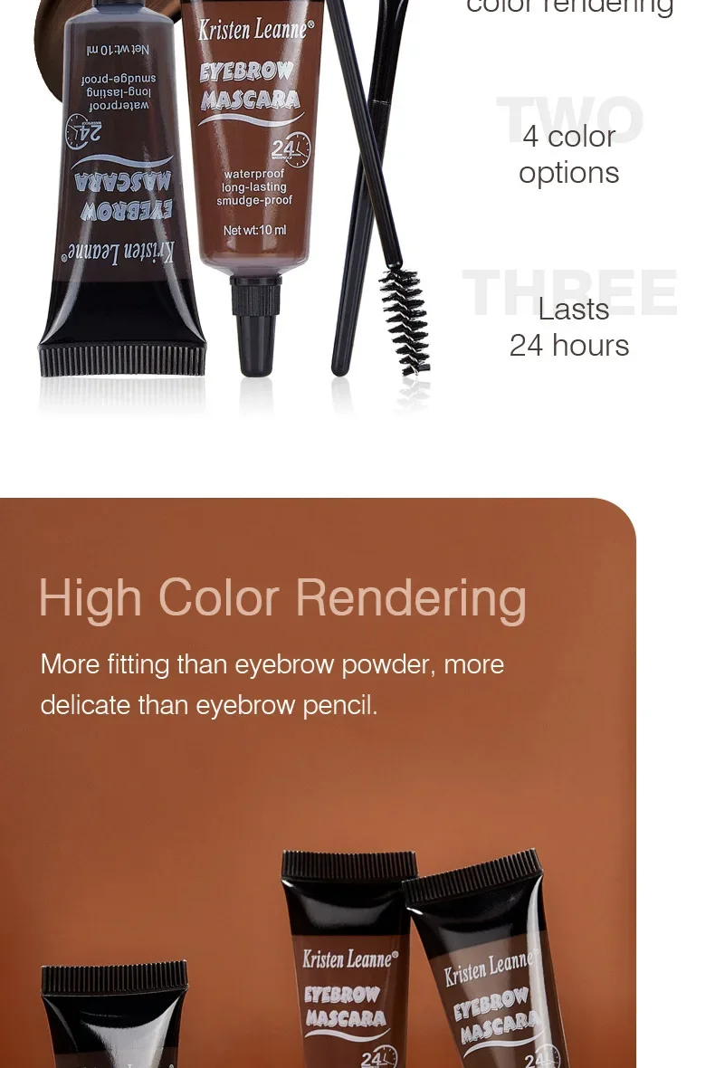 Professional Eyebrow Enhancers Cream Women Natural Liquid Dyeing Eyebrow Set Brow Tattoo Pigments Lasting Waterproof Eyebrow Gel