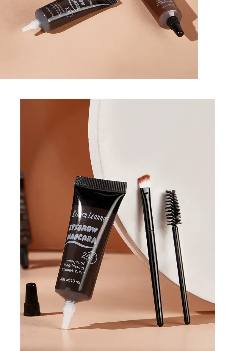 Professional Eyebrow Enhancers Cream Women Natural Liquid Dyeing Eyebrow Set Brow Tattoo Pigments Lasting Waterproof Eyebrow Gel