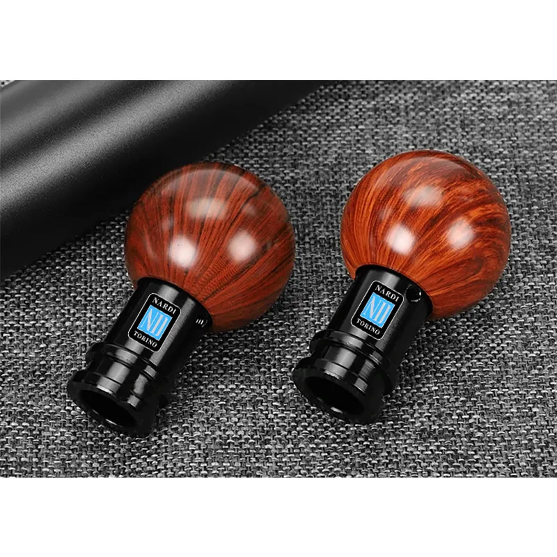 JDM universal Aluminum Alloy Wood Grain Color Gear Shifter Knob Car All Aluminum Gear Lever
