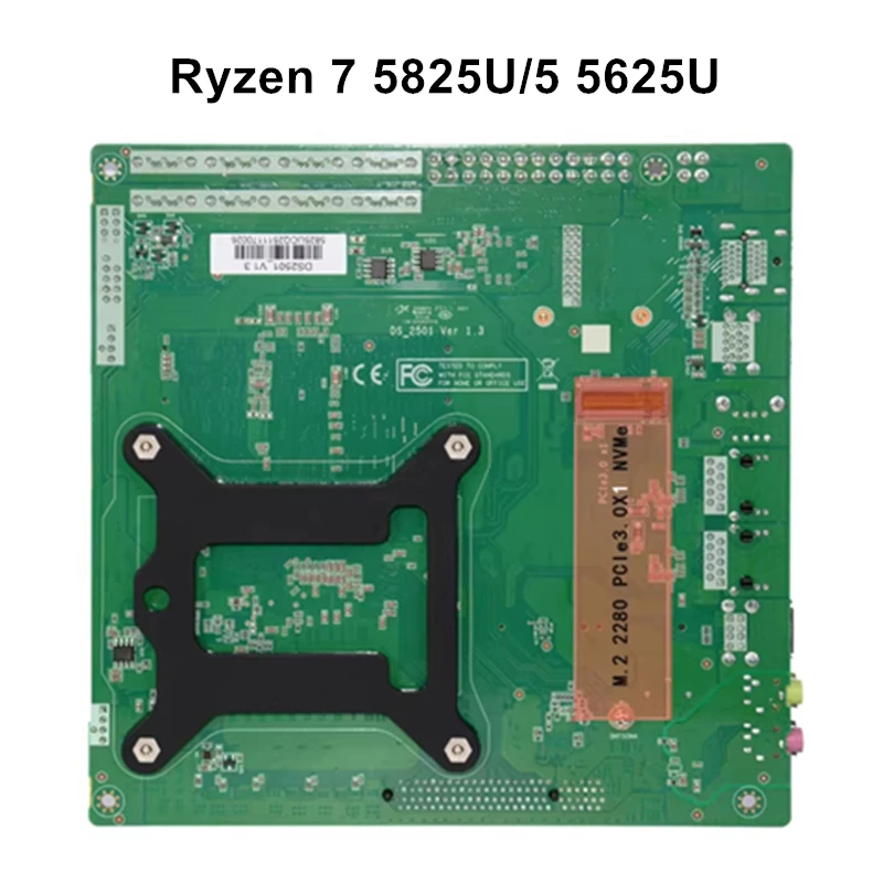 Topton 11-Bay NAS Gaming Motherboard AMD Ryzen 9 5900HX ES 5825U 5600U 3xM.2 NVMe 8*SATA 2.5G I226-V LAN DDR4 Firewall Mini ITX