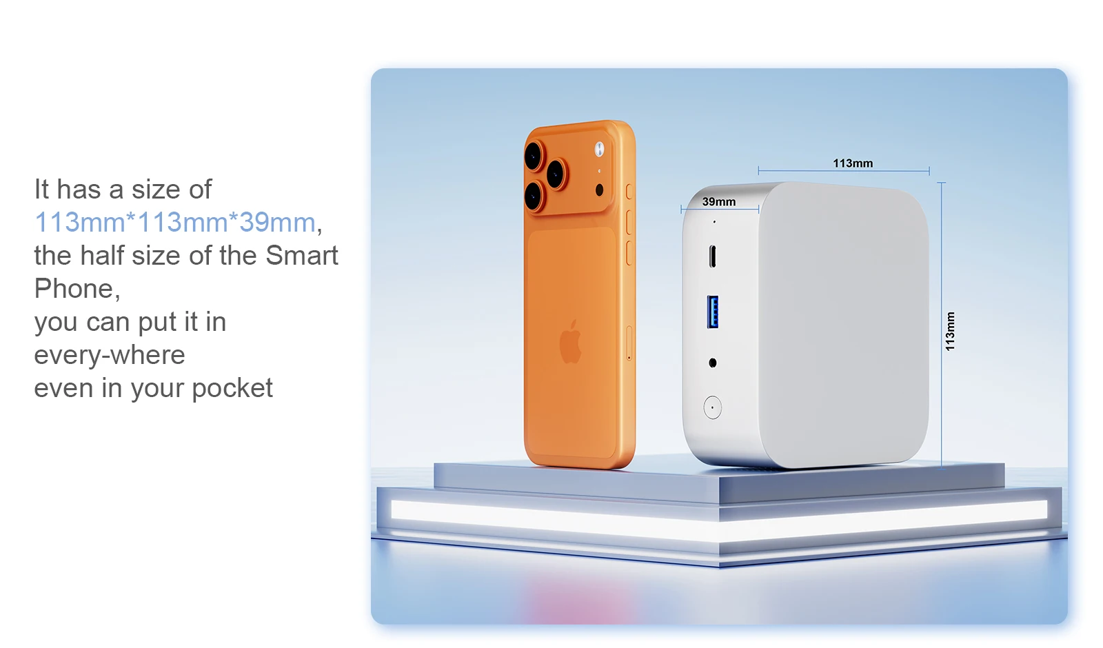 Mini PC Chatreey IT12M 1215U/AMD 6600H/7735HS/5400U WIFI6 Windows 11 Ultra Small Pocket Computer LPDDR5 4K 60Hz RGB Output
