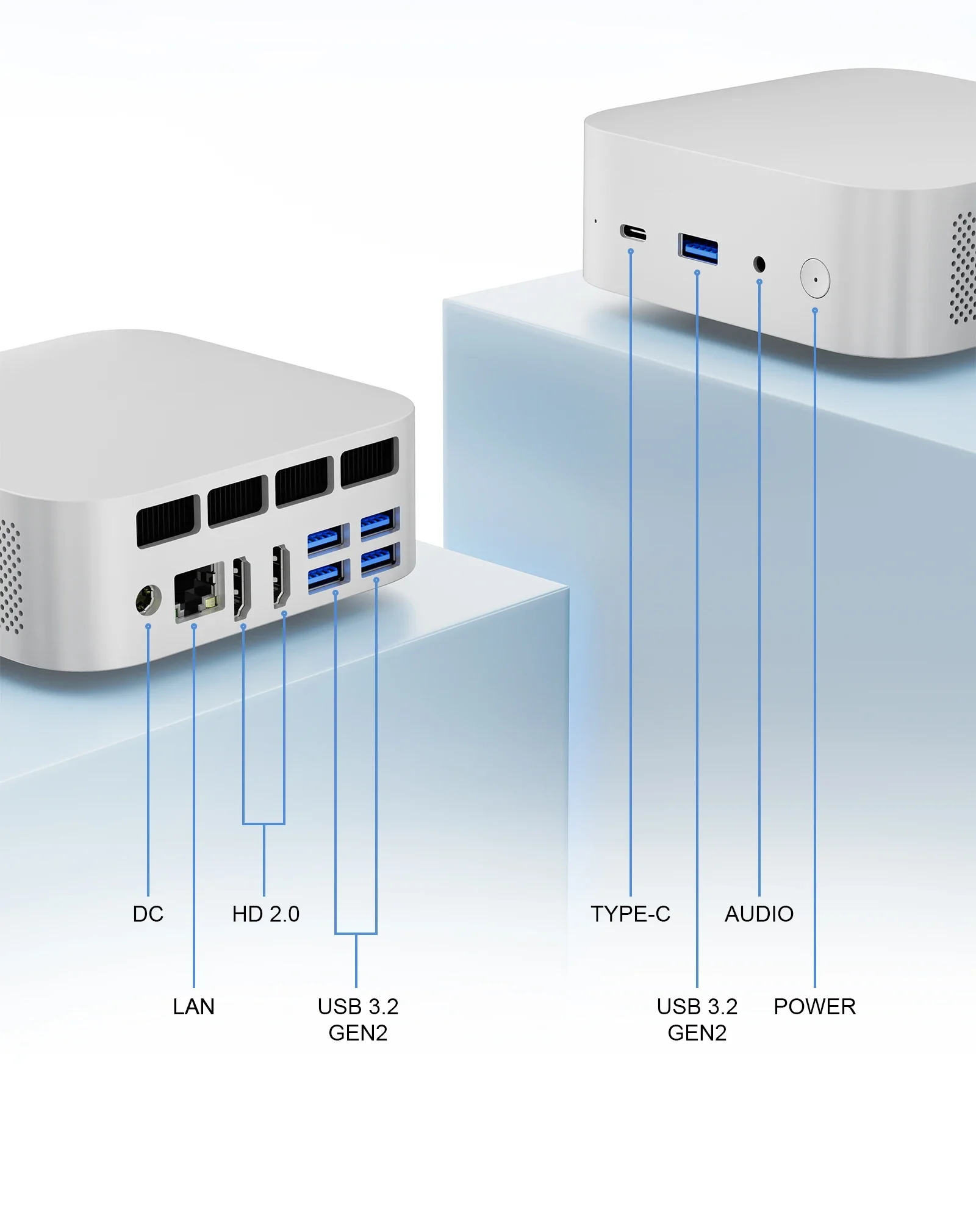 Mini PC Chatreey IT12M 1215U/AMD 6600H/7735HS/5400U WIFI6 Windows 11 Ultra Small Pocket Computer LPDDR5 4K 60Hz RGB Output