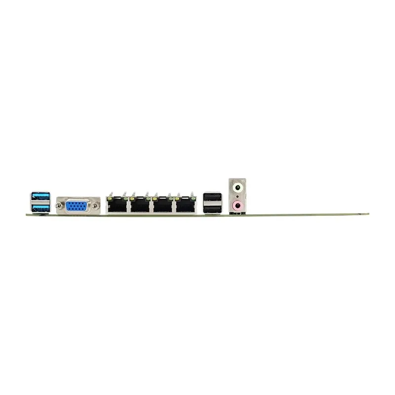 10-Bay X99 NAS Motherboard XEON E5-2699 2695 V4 C612 6*DDR4 V10*SATA 2*NVMe 4*2.5G LAN 3*PCIE Split Firewall M-ATX Mainboard