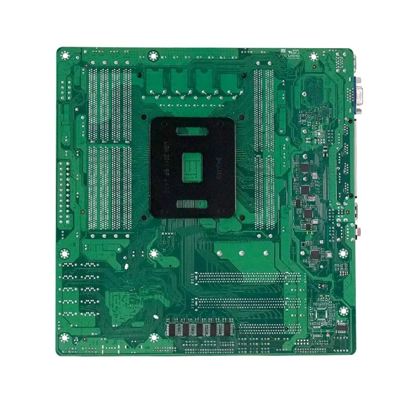10-Bay X99 NAS Motherboard XEON E5-2699 2695 V4 C612 6*DDR4 V10*SATA 2*NVMe 4*2.5G LAN 3*PCIE Split Firewall M-ATX Mainboard
