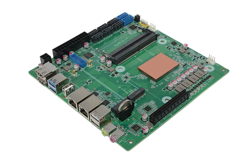 Topton 8-Bay NAS Motherboard AMD Ryzen 9 5900HX 7 5800H/5825U - 8*SATA 3*NVMe 2*2.5G LAN 1*PCIE3.0 8X 2*DDR4 - Gaming & Firewall