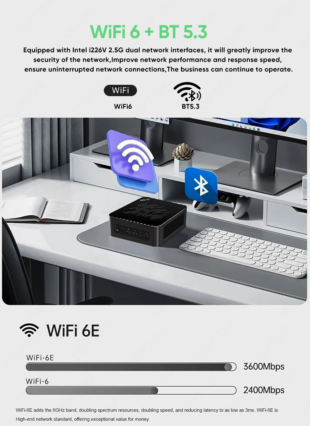 AI 9 H 465 ES AMD Gaming Mini PC Ryzen AI 9 HX 370 ES 7 PRO 350 ES 5 340 ES OCuLink USB4 2x2.5G LAN Desktop Computer Windows 11