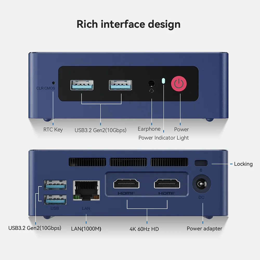 Beelink Mini S13 Twin Lake N150 16G 500G S12 Pro Intel 12th N100 Mini S/S12 Intel N5095/N95 DDR4 Windows 11 Desktop Computer