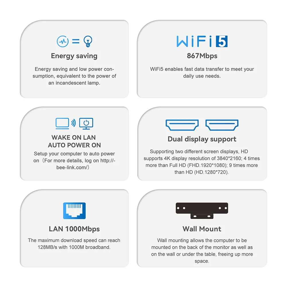Beelink Mini S13 Twin Lake N150 16G 500G S12 Pro Intel 12th N100 Mini S/S12 Intel N5095/N95 DDR4 Windows 11 Desktop Computer