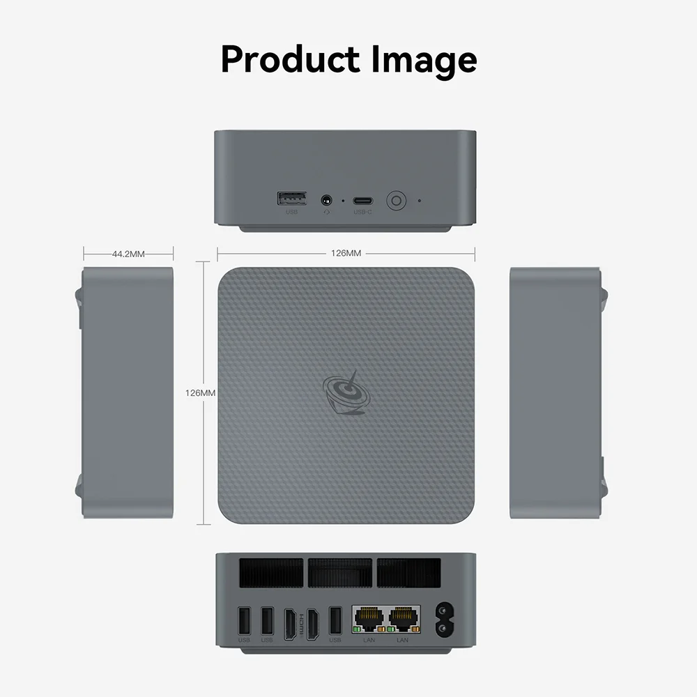 Beelink EQR7 AMD R7 7735U EQR6 R5 6600U EQR5 R5 5500U Mini PC DDR4 16G RAM 500G SSD Windows 11 WiFi6 4K 1000M Desktop Computer