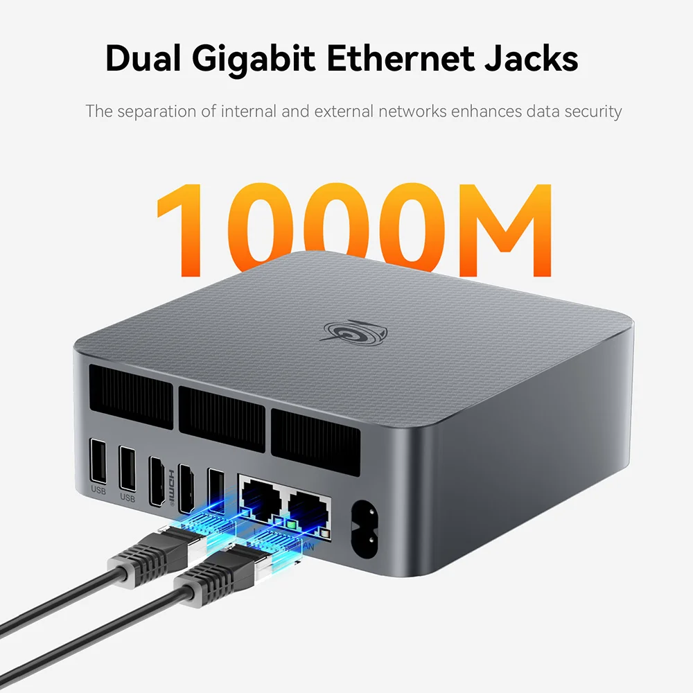 Beelink EQR7 AMD R7 7735U EQR6 R5 6600U EQR5 R5 5500U Mini PC DDR4 16G RAM 500G SSD Windows 11 WiFi6 4K 1000M Desktop Computer