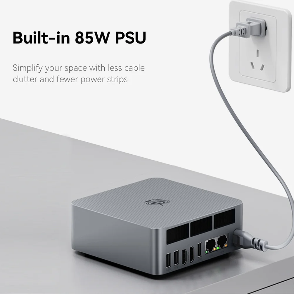 Beelink EQR7 AMD R7 7735U EQR6 R5 6600U EQR5 R5 5500U Mini PC DDR4 16G RAM 500G SSD Windows 11 WiFi6 4K 1000M Desktop Computer