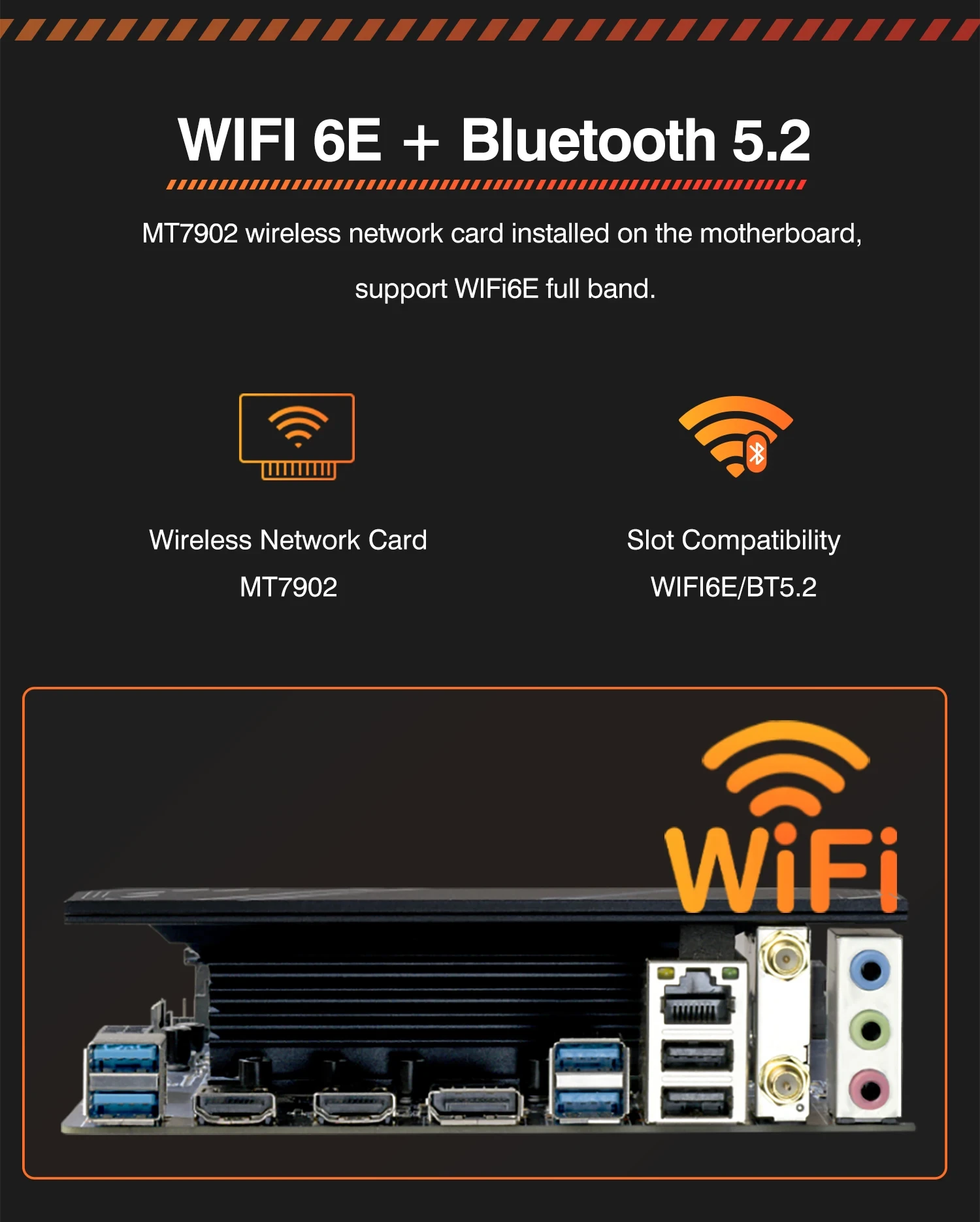 ERYING AMD Motherboard M-ATX with Onboard Ryzen 9 7845HX / 7940HX / 7945HX / 8945HX DDR5 RAM SATA Port WIFI6E BT5.2 ARGB