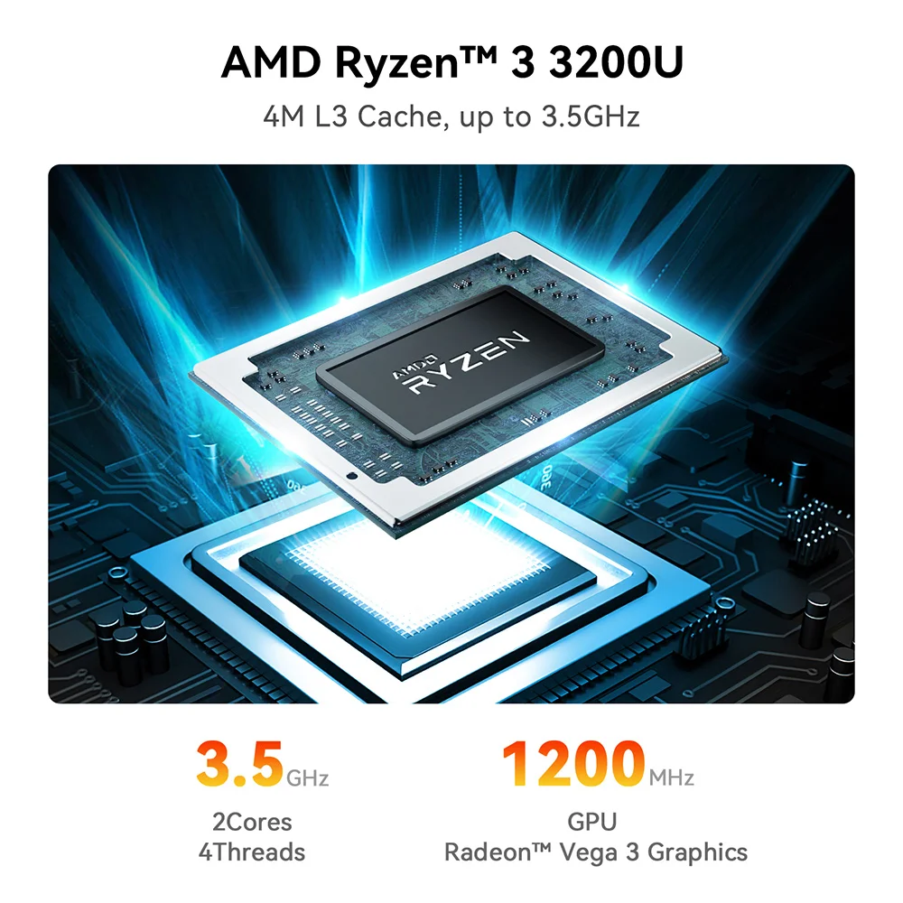 Beelink SER5 AMD Ryzen5 5500U R3 3200U DDR4 16G 500G SER5 Max Ryzen7 6800U/7735HS Mini PC Win 11 4K WIFI6 Type-C Gaming Computer