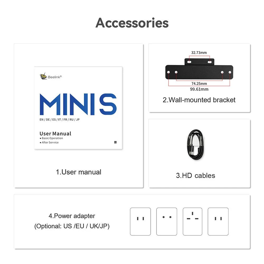 Beelink Min S N5095 S12 N95 S13 N150 Mini PC Win11 Intel 11th Gen Jasper Lake 8GB 16GB 256GB 128GB SSD Wifi BT 1000M LAN Desktop
