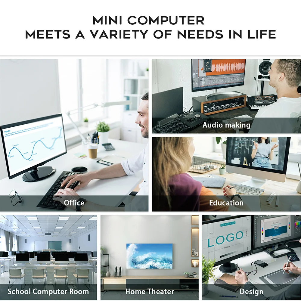 Beelink Min S N5095 S12 N95 S13 N150 Mini PC Win11 Intel 11th Gen Jasper Lake 8GB 16GB 256GB 128GB SSD Wifi BT 1000M LAN Desktop