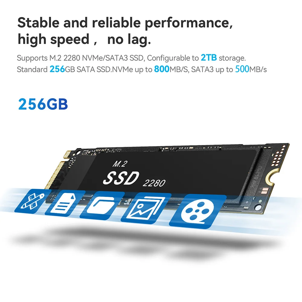 Beelink Min S N5095 S12 N95 S13 N150 Mini PC Win11 Intel 11th Gen Jasper Lake 8GB 16GB 256GB 128GB SSD Wifi BT 1000M LAN Desktop