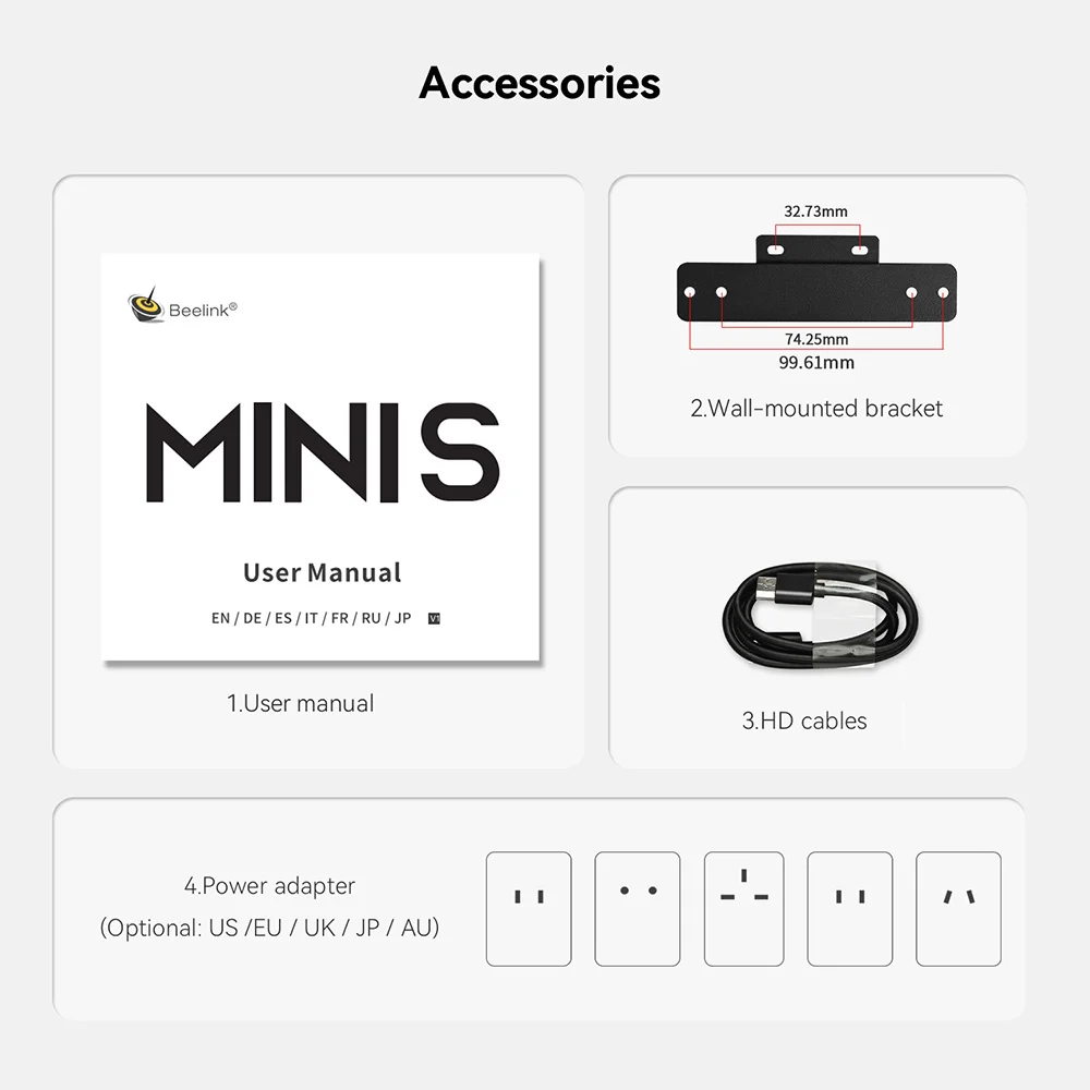 Beelink Min S N5095 S12 N95 S13 N150 Mini PC Win11 Intel 11th Gen Jasper Lake 8GB 16GB 256GB 128GB SSD Wifi BT 1000M LAN Desktop