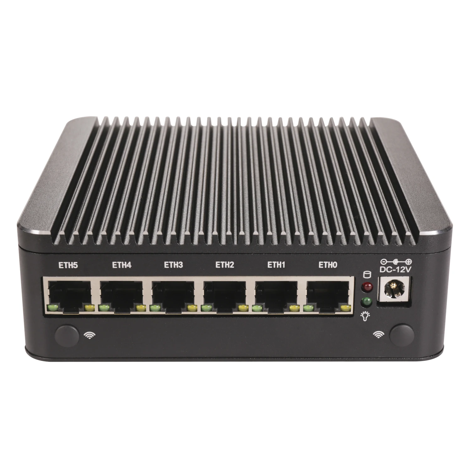 Intel N100 8505 7505 6305 6x i226-V 2.5G Firewall Server Fanless Mini PC DDR4 NVMe 1*COM Type-C pfSense OPNsense Mini Computer