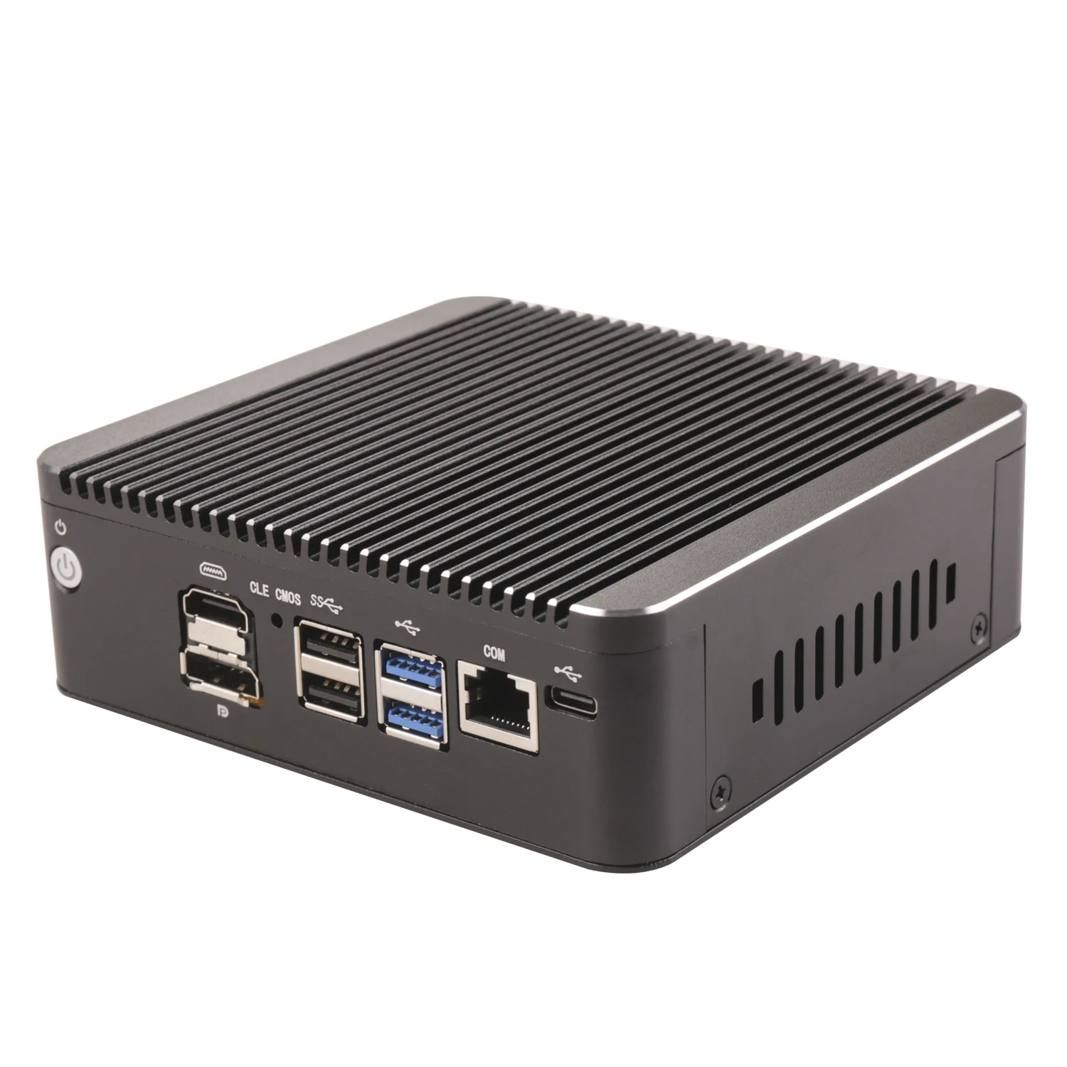 Intel N100 Pentium Gold 7505 Fanless Mini PC 6x Intel I226‑V 2.5G LAN RJ45 COM Firewall Home Server OPNsense Industrial Computer