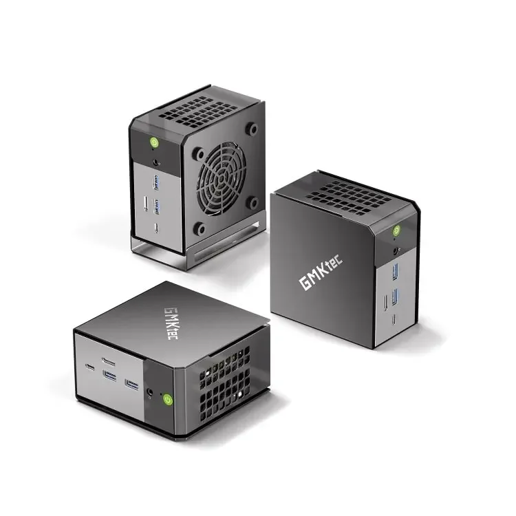 GMKtec EVO-X1 Ryzen Al 9 HX 370 / EVO-X1 Pro Ryzen Al 9 HX 470 PCIE4.0 Oculink Port CPU+CPU+NPU TDP 65W Gaming Mini Pc LPDDR5X