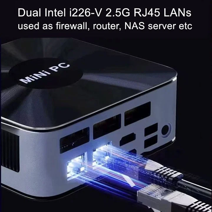 Cheap Mini Computer Dual DDR5 Slot 2.5G RJ45 NIC Thunderbolt3.0 Type-C DP HD Win11 Intel 13th Gen I7 1360P ES 1365U ES Mini PC