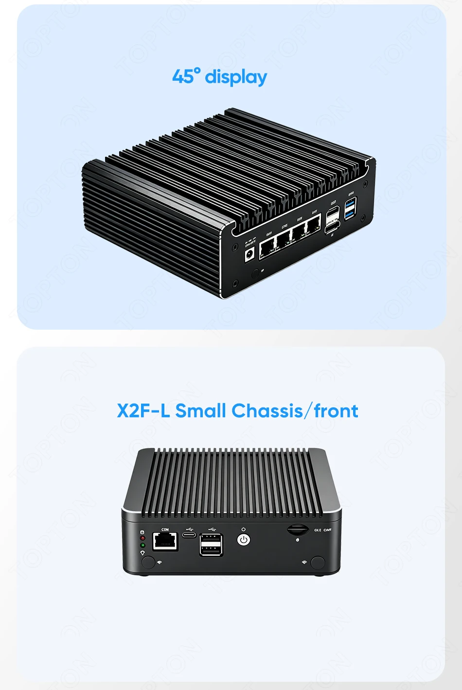 Solid Fanless Firewall Mini PC Intel N150 N95 Pentium 6405U 4417U i5-8250U 4x2.5G LANs Home Server DDR4 NVMe pfSense OPNsense