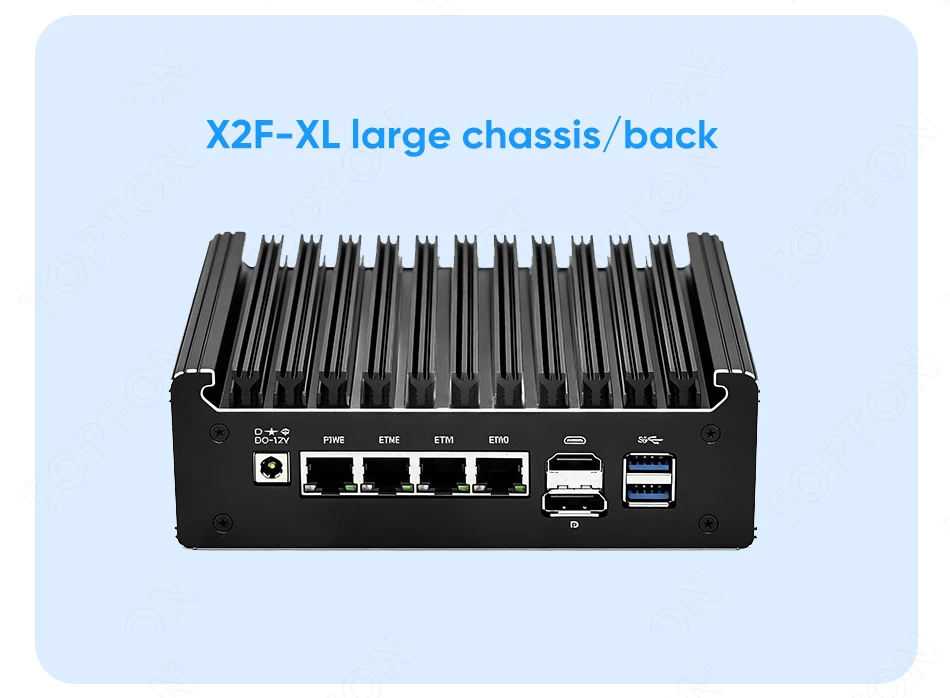 Solid Fanless Firewall Mini PC Intel N150 N95 Pentium 6405U 4417U i5-8250U 4x2.5G LANs Home Server DDR4 NVMe pfSense OPNsense