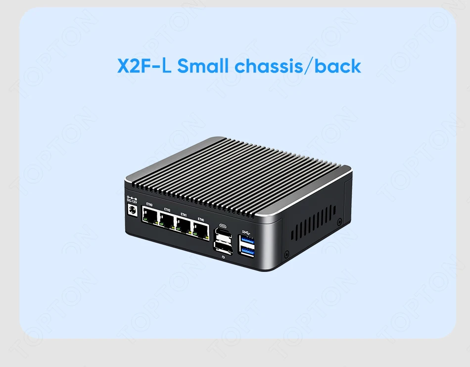 Solid Fanless Firewall Mini PC Intel N150 N95 Pentium 6405U 4417U i5-8250U 4x2.5G LANs Home Server DDR4 NVMe pfSense OPNsense