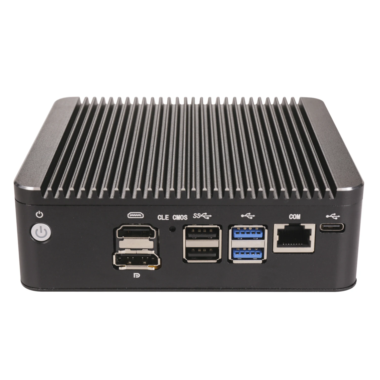 Topton Intel N100 8505 7505 6305 N100 6x 2.5G Nic Firewall Fanless Mini PC DDR4 NVMe 1*COM Type-C PfSense OPNsense Mini Computer