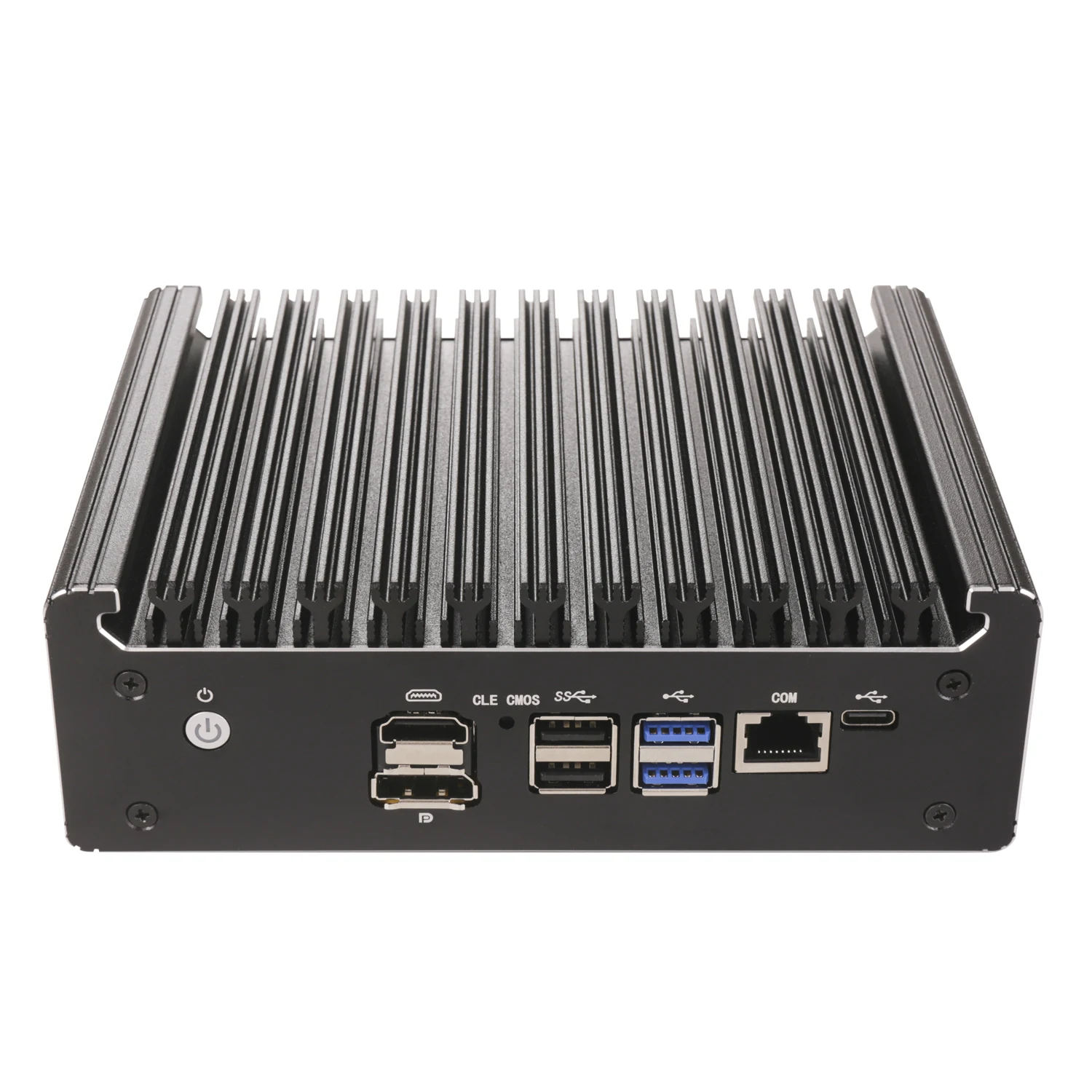 Topton Intel N100 8505 7505 6305 N100 6x 2.5G Nic Firewall Fanless Mini PC DDR4 NVMe 1*COM Type-C PfSense OPNsense Mini Computer