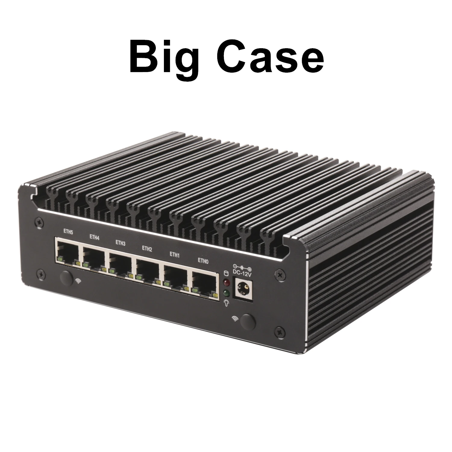 Topton Intel N100 8505 7505 6305 N100 6x 2.5G Nic Firewall Fanless Mini PC DDR4 NVMe 1*COM Type-C PfSense OPNsense Mini Computer