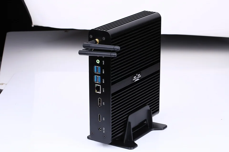 Partaker 12th Gen Alder Lake Fanless Mini PC Intel Core I7 1255U 1260P 1165G7 10510U HD DP Win 11 Gaming Desktop Computer