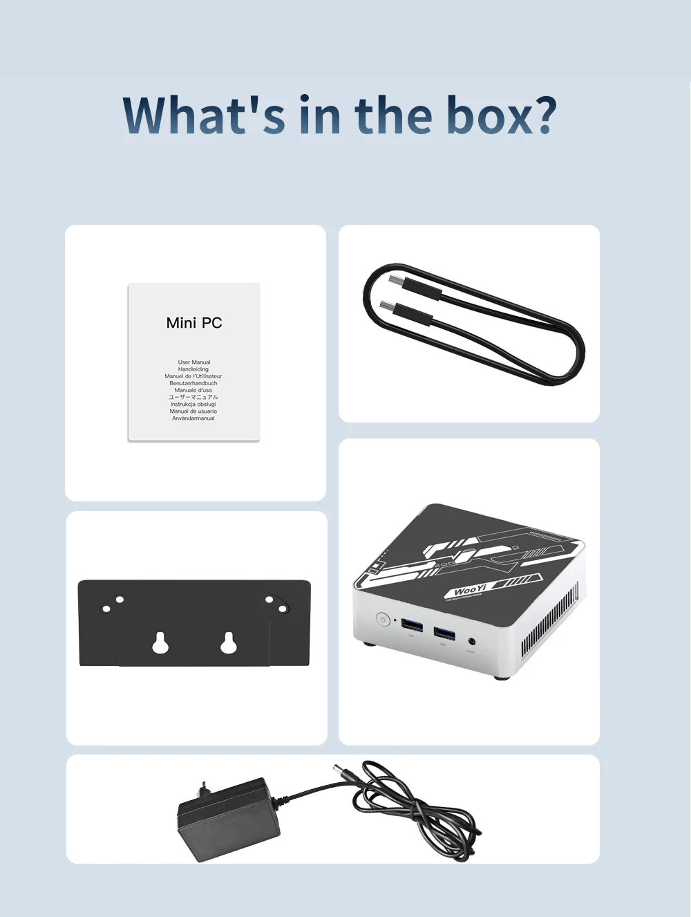 M1 Mini PC Intel Twin Lake N150 8GB/16GB DDR4 256/512/1TB SSD HDMI+DP Dual 5G WiFi Desktop Gaming Smallest Computer MiniPC