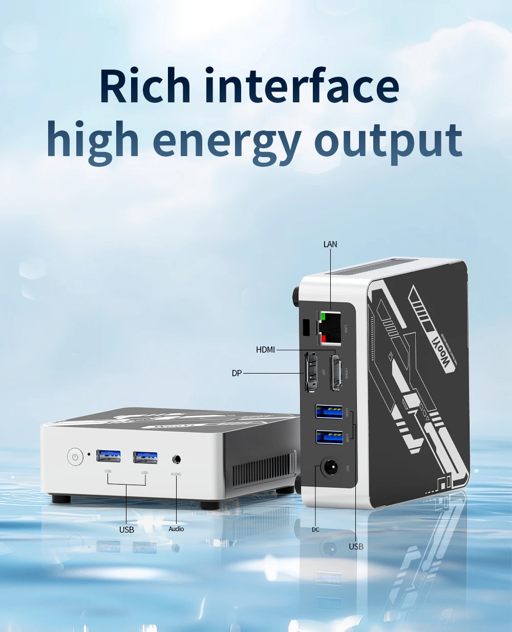 M1 Mini PC Intel Twin Lake N150 8GB/16GB DDR4 256/512/1TB SSD HDMI+DP Dual 5G WiFi Desktop Gaming Smallest Computer MiniPC