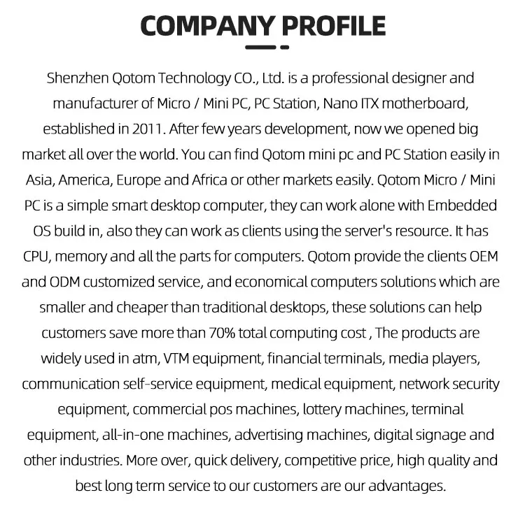 Qotom Q71200G6 Intel 12th 13th Gen 1U Rackmount Industrial Mini PC 6x 2.5G LAN Firewall Network Appliance