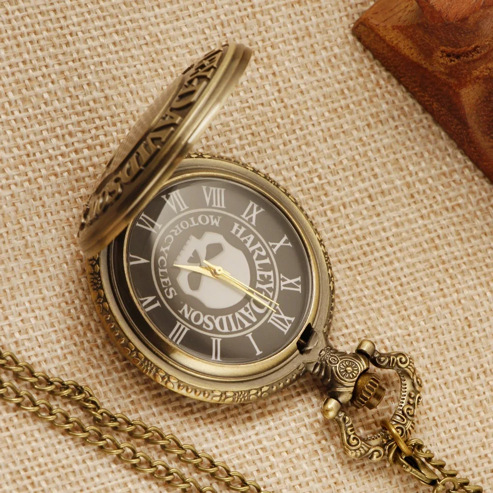 10pcs/lot Wholesale Vintage Fashion Quartz Pocket Watch Steampunk Popular Unisex Pendant Fob Chain Women's Men's Clock Gifts