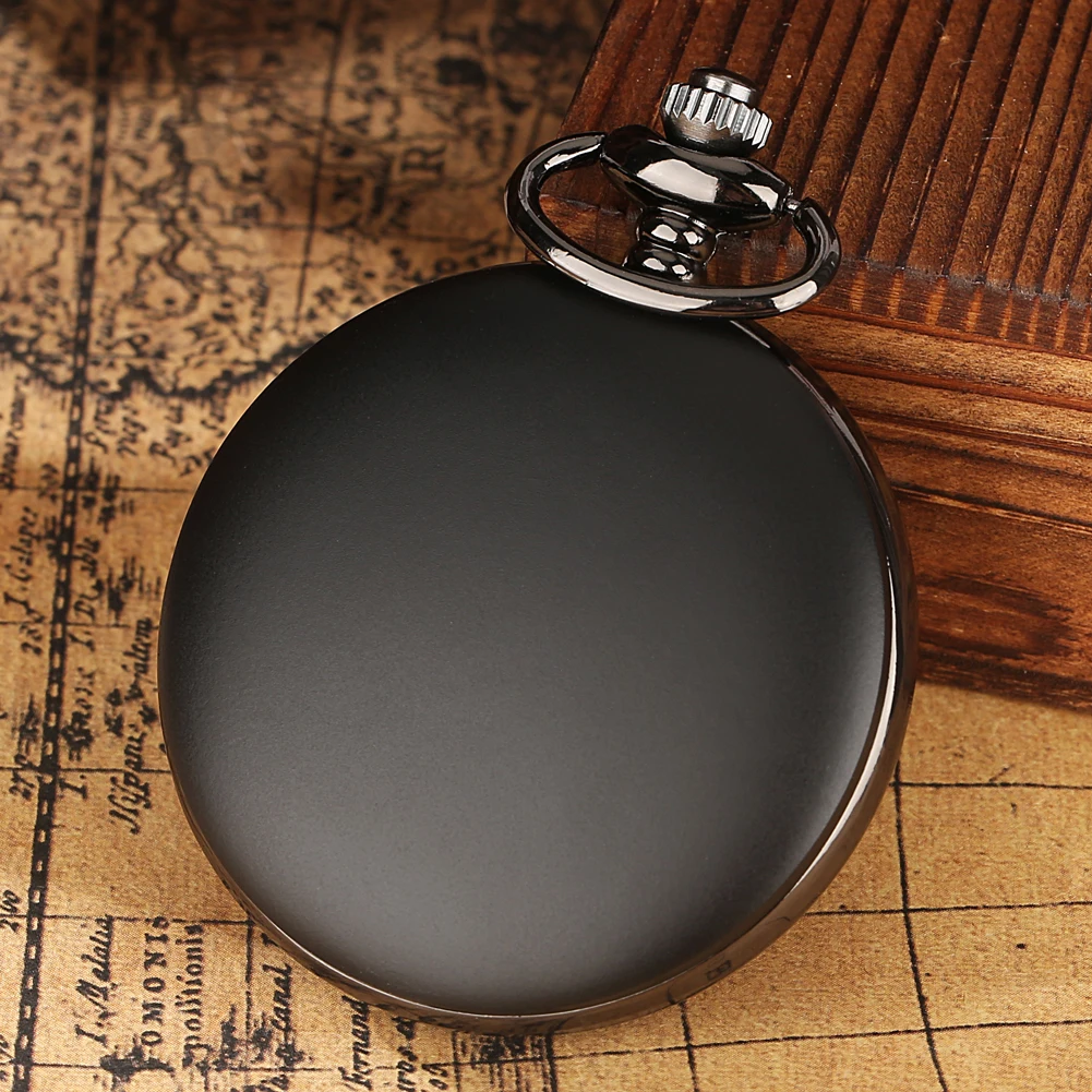Chainsaw Man Pochita Cosplay Quartz Pocket Watch Chain Pendant Black Cute Animal Cartoon Necklace Jewelry Gifts for Men Women