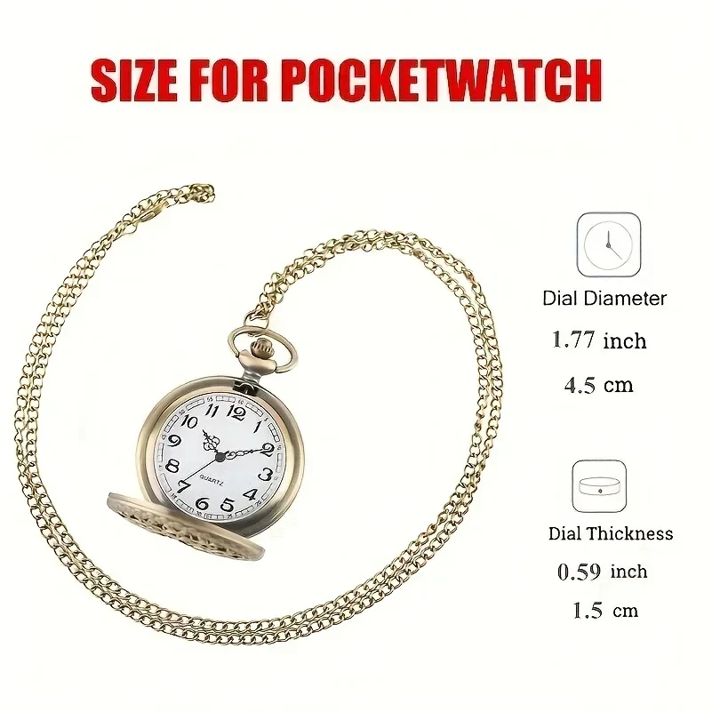 Necklace With Pendant Vintage Pocket Watch Hollow Styles Spider  Bronze Quartz Watches Casual Clock Best Souvenir Gift Relojes