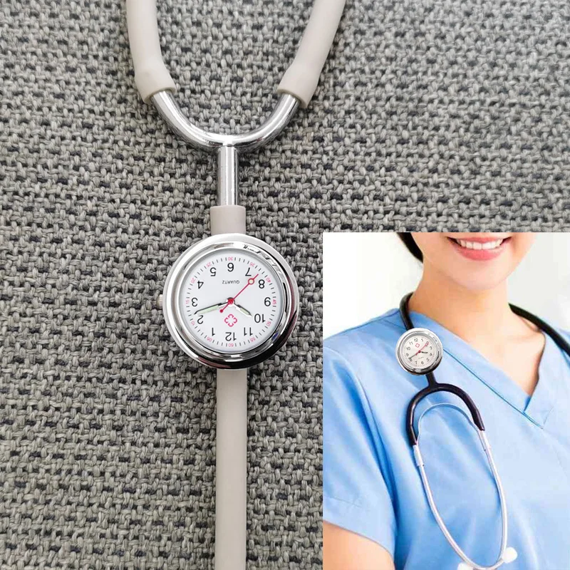 Fob Nurse Doctor Clock Stethoscope Watch