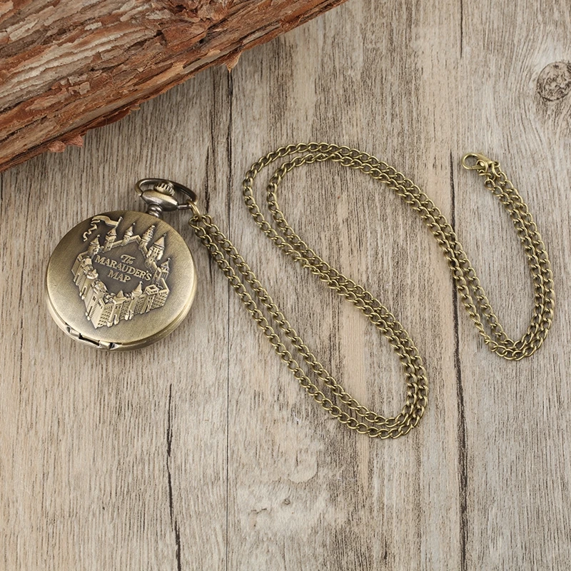 Vintage Necklace Pendant Quartz Pocket Watch FOB Clock Clock Women Men Chain Souvenir Gifts for Men Women reloj de bolsillo