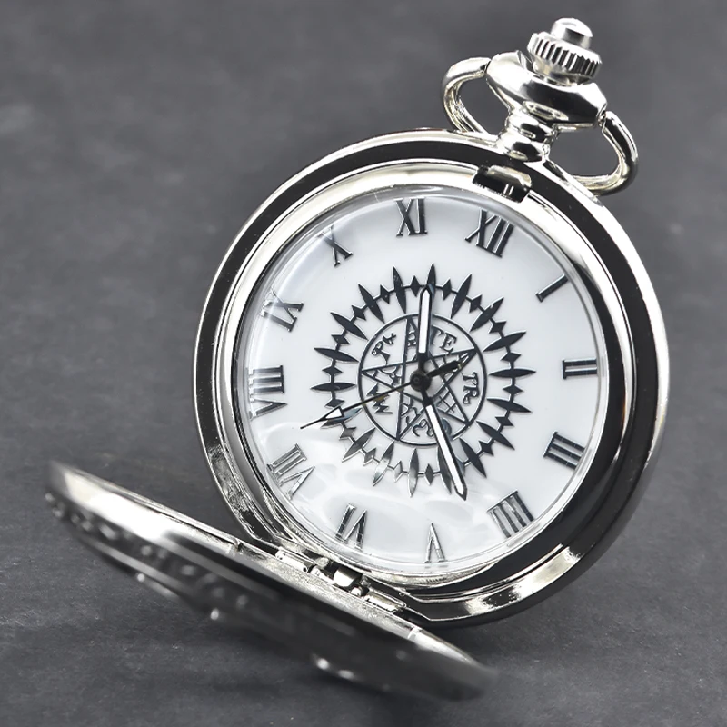 Retro Charm Neutral Fashion Hollow Flower Roman Literal Quartz Steampunk Pocket Watch Men's and Women's Necklace Pendant Gift