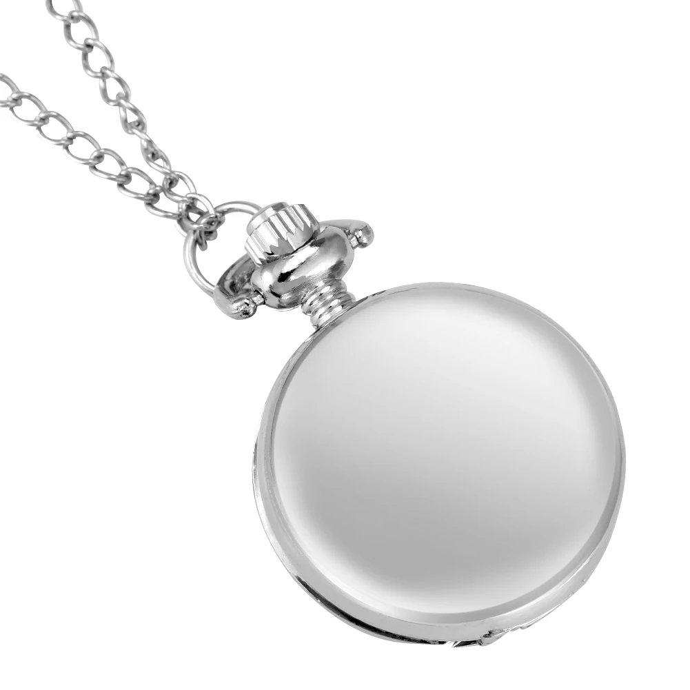 Small Size Animal Themed Vintage Pendant Necklace Pocket Watch Gift Unisex Quartz Analog Retro Exqusite Pocket Clock With Chain
