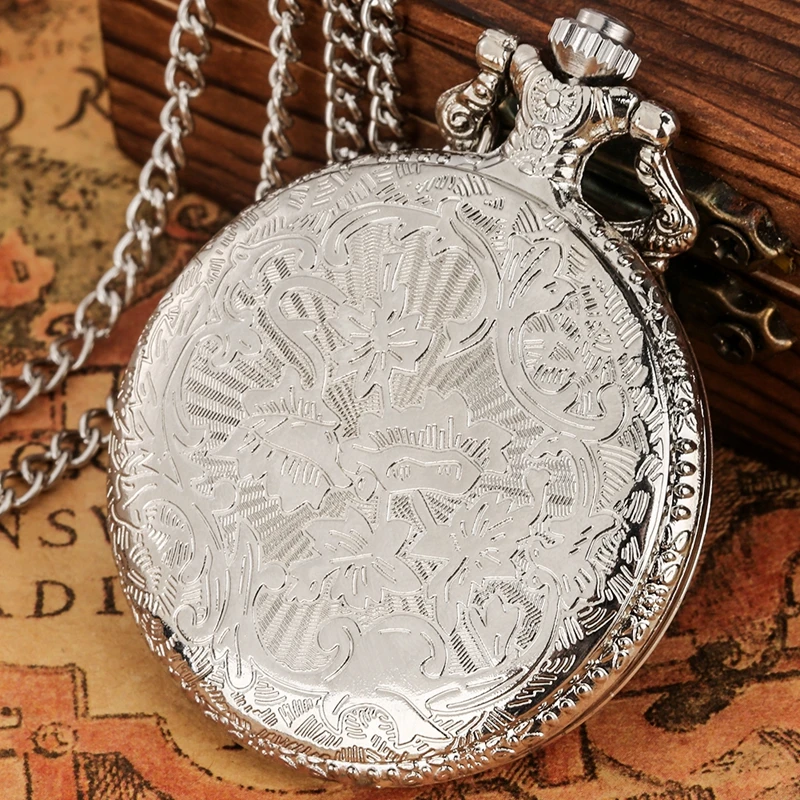 Antique Fullmetal Alchemist Quartz Anime Pocket Watch Cosplay Edward Elric Clock Design Pendant Necklace Chain Vintage Chain