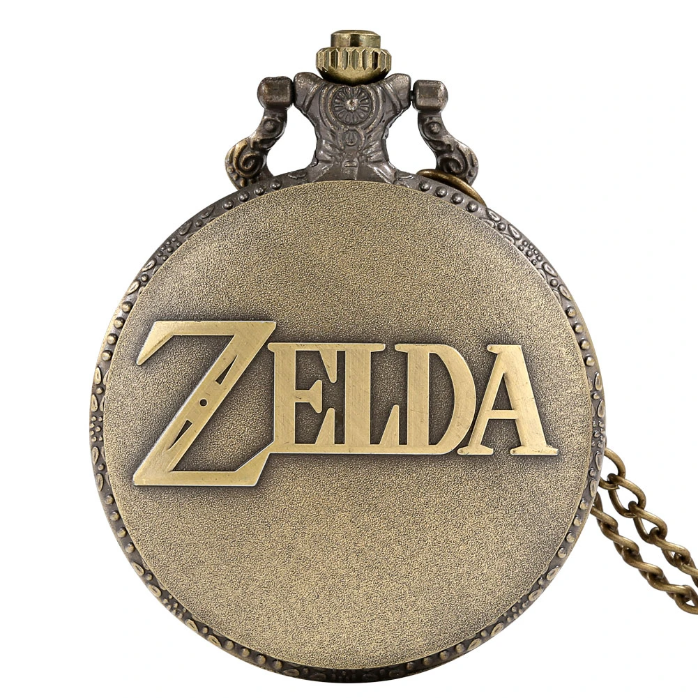 Vintage Watch Steampunk Retro Bronze Quartz Pocket Watches Necklace Pendant Gift for Men Women Chain Clock Reloj De Bolsillo