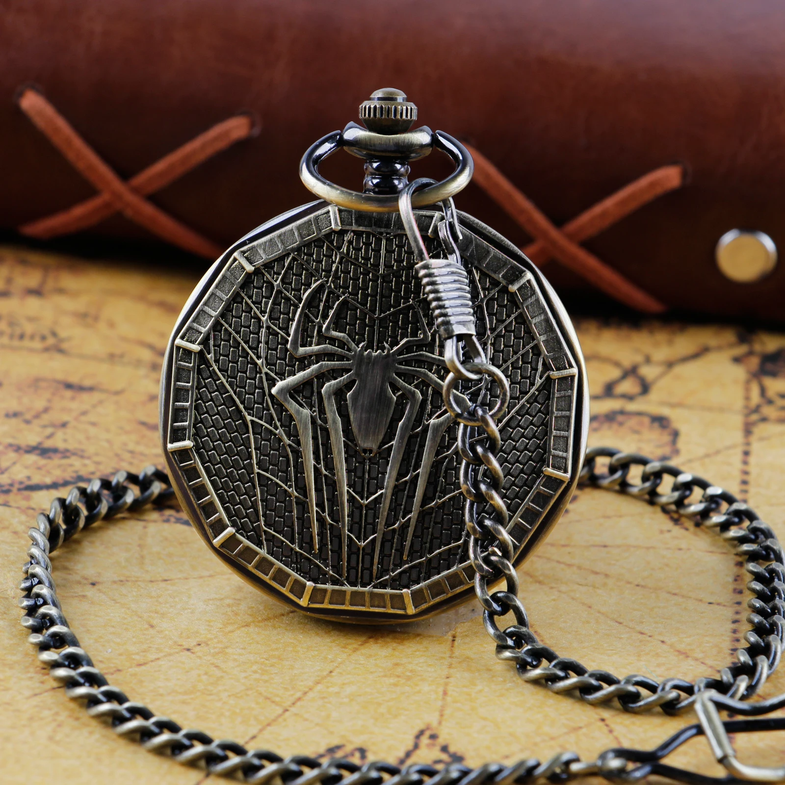 Delicate Antiques Retro Pocket Watches Mechanical For Men Women Roman Numerals Case Mechanical Pockets Fob Watch Gift