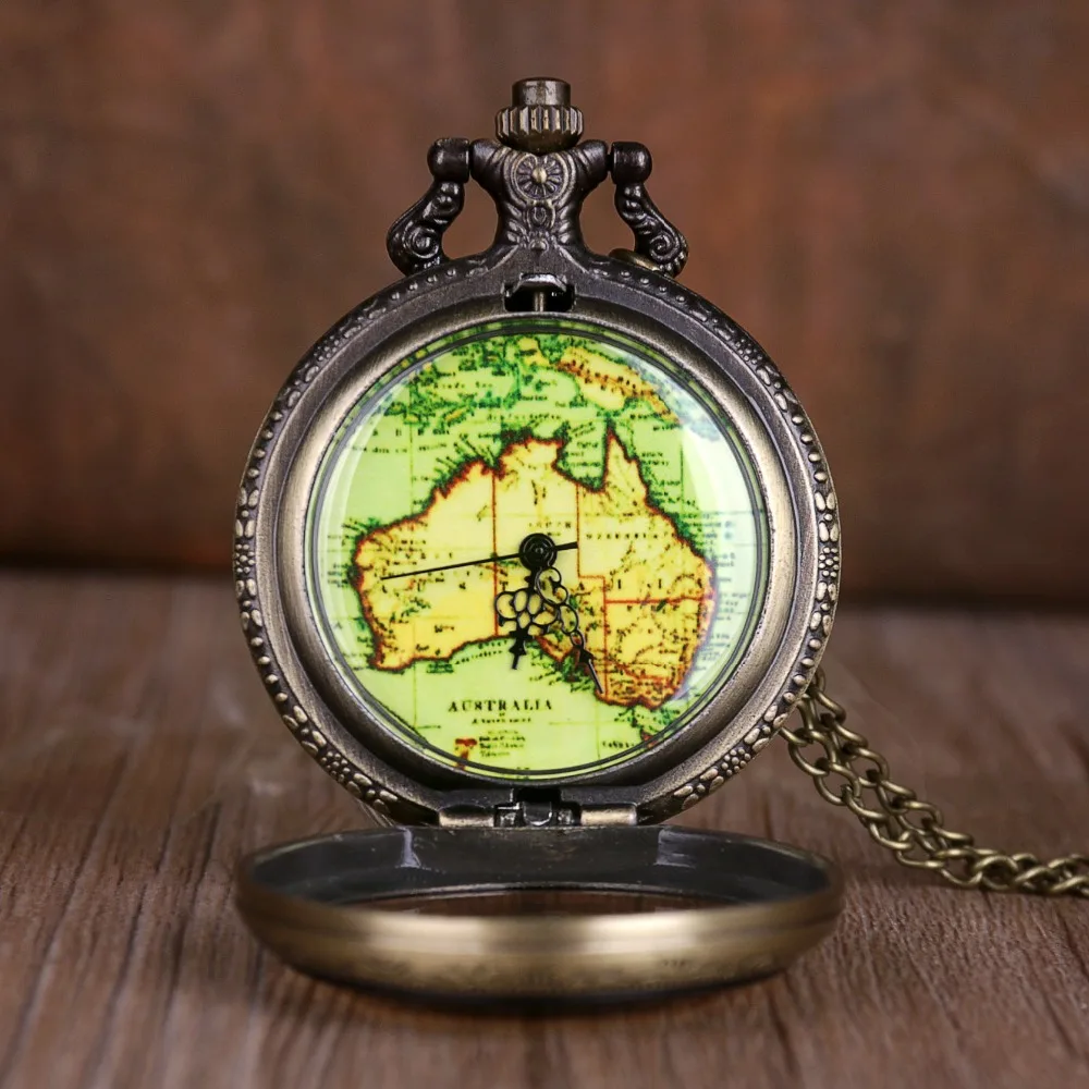 New Arrivals Vintage Quartz Pocket Watch Chain Pendant Necklace Men Fob Watch Gift relojes de bolsillo