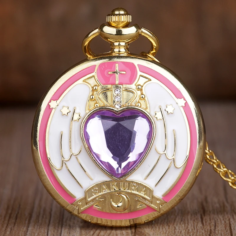 Fashion Design Movie Quartz Pocket Watch Fashion Men Women Kids Pendant Necklace Clock Gifts Fob Watch